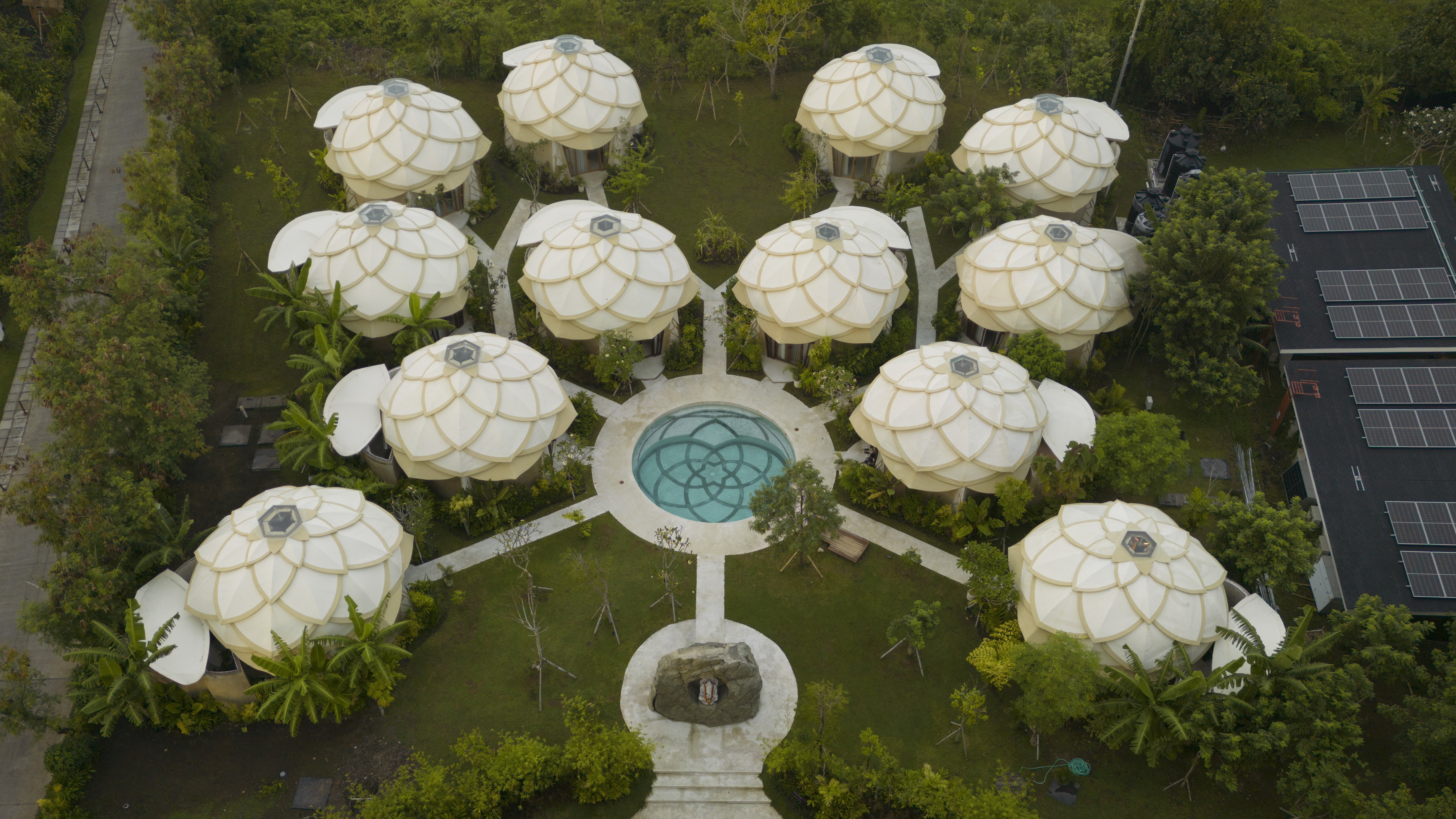 Nuanu Creative City dome exterior